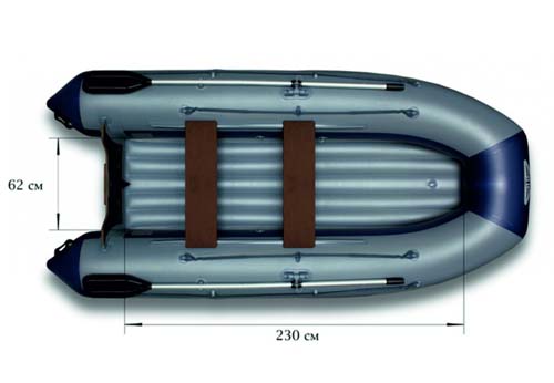 Моторные надувные лодки «ФЛАГМАН - 330U»